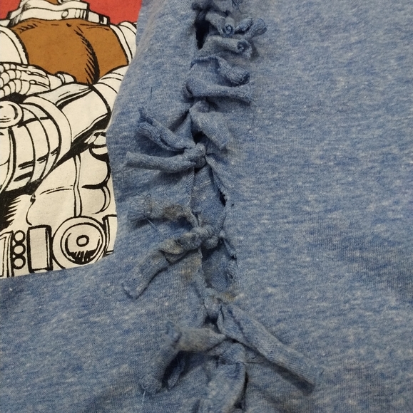 DC Comics Justice League Shredded Tee sz S - Picture 11 of 13